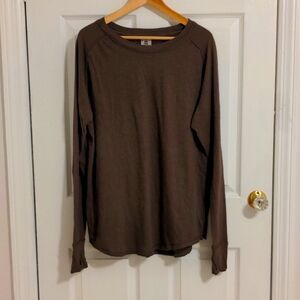 We The Free Brown Top